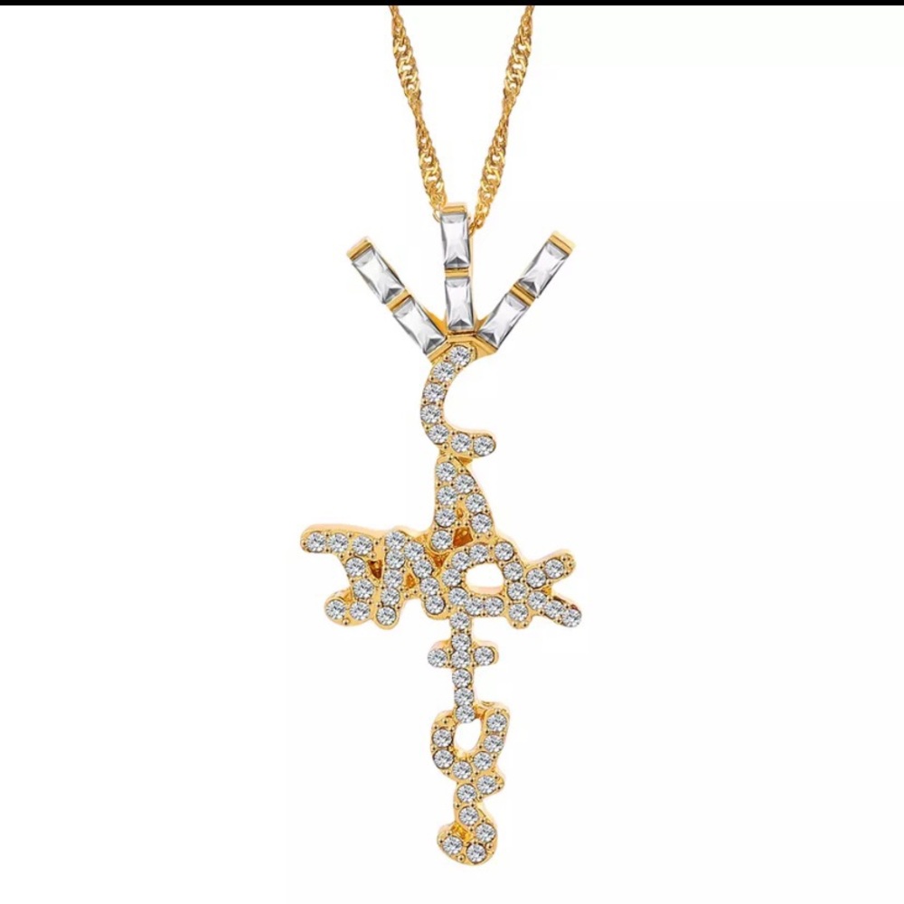 Ice out cactus jack chain